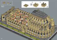 LEGO 21061 instructions page 154 – build guide