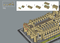 LEGO 21061 instructions page 167 – build guide