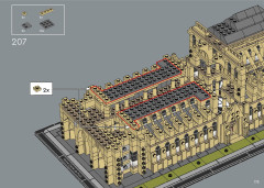 LEGO 21061 instructions page 175 – build guide