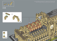 LEGO 21061 instructions page 187 – build guide