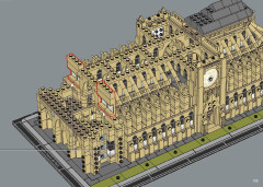 LEGO 21061 instructions page 195 – build guide