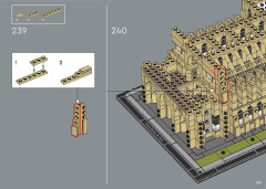 LEGO 21061 instructions page 197 – build guide