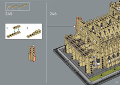 LEGO 21061 instructions page 199 – build guide