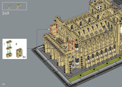 LEGO 21061 instructions page 202 – build guide