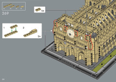 LEGO 21061 instructions page 218 – build guide