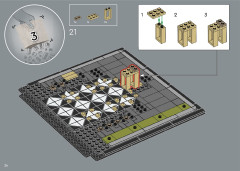 LEGO 21061 instructions page 24 – build guide