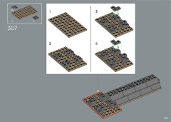LEGO 21061 instructions page 243 – build guide