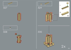 LEGO 21061 instructions page 255 – build guide