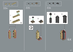 LEGO 21061 instructions page 257 – build guide