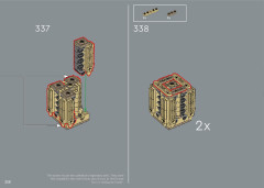 LEGO 21061 instructions page 258 – build guide