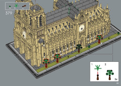 LEGO 21061 instructions page 281 – build guide