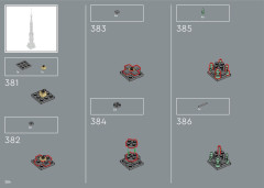 LEGO 21061 instructions page 284 – build guide