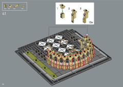 LEGO 21061 instructions page 34 – build guide