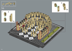 LEGO 21061 instructions page 44 – build guide