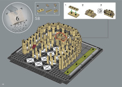 LEGO 21061 instructions page 46 – build guide