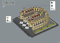 LEGO 21061 instructions page 65 – build guide