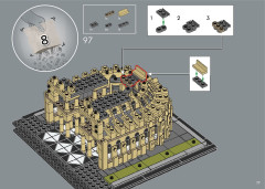 LEGO 21061 instructions page 77 – build guide