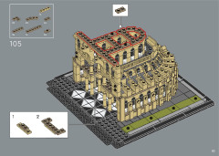 LEGO 21061 instructions page 85 – build guide