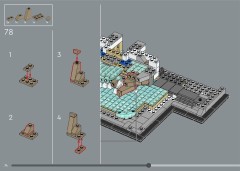 LEGO 21062 instructions page 74 – build guide