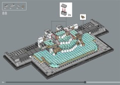 LEGO 21062 instructions page 84 – build guide