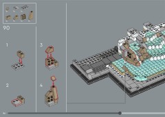 LEGO 21062 instructions page 86 – build guide