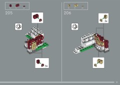 LEGO 21063 instructions page 131 – build guide
