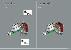 LEGO 21063 instructions page 135 – build guide