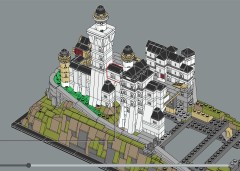 LEGO 21063 instructions page 197 – build guide