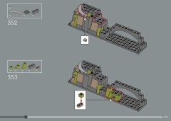 LEGO 21063 instructions page 203 – build guide