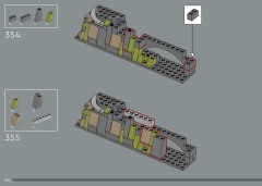 LEGO 21063 instructions page 204 – build guide