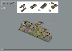 LEGO 21063 instructions page 208 – build guide