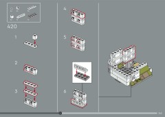 LEGO 21063 instructions page 243 – build guide