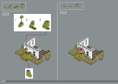 LEGO 21063 instructions page 292 – build guide