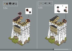 LEGO 21063 instructions page 313 – build guide
