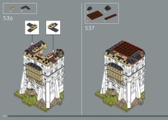 LEGO 21063 instructions page 314 – build guide