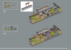 LEGO 21063 instructions page 45 – build guide
