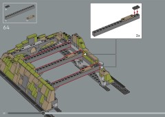 LEGO 21063 instructions page 52 – build guide