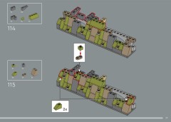 LEGO 21063 instructions page 77 – build guide