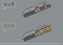 LEGO 21063 instructions page 87 – build guide
