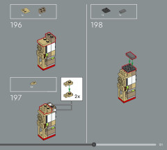LEGO 21064 instructions page 121 – build guide