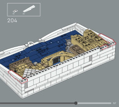 LEGO 21064 instructions page 127 – build guide