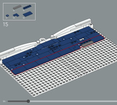 LEGO 21064 instructions page 24 – build guide