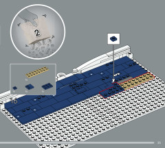 LEGO 21064 instructions page 25 – build guide