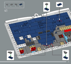 LEGO 21064 instructions page 45 – build guide