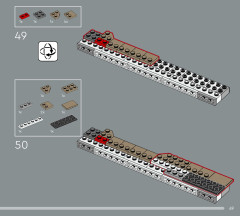 LEGO 21064 instructions page 49 – build guide