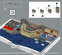 LEGO 21064 instructions page 63 – build guide