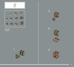 LEGO 21064 instructions page 73 – build guide