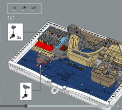 LEGO 21064 instructions page 93 – build guide