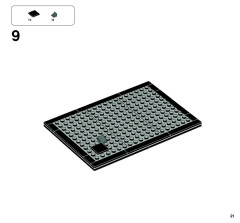 LEGO 21101 instructions page 21 – build guide