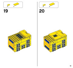 LEGO 21101 instructions page 53 – build guide